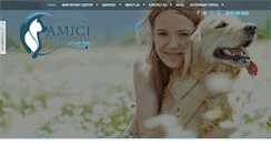 Desktop Screenshot of amicipethospital.com